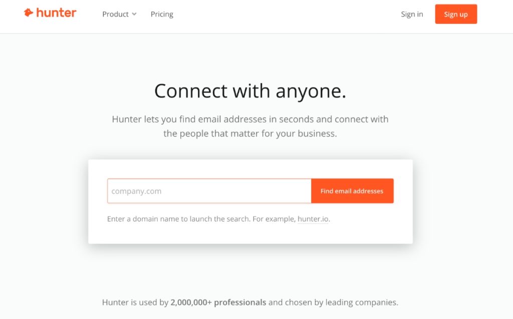Hunter Io Homepage