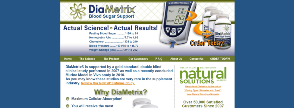 Diametrix Homepage