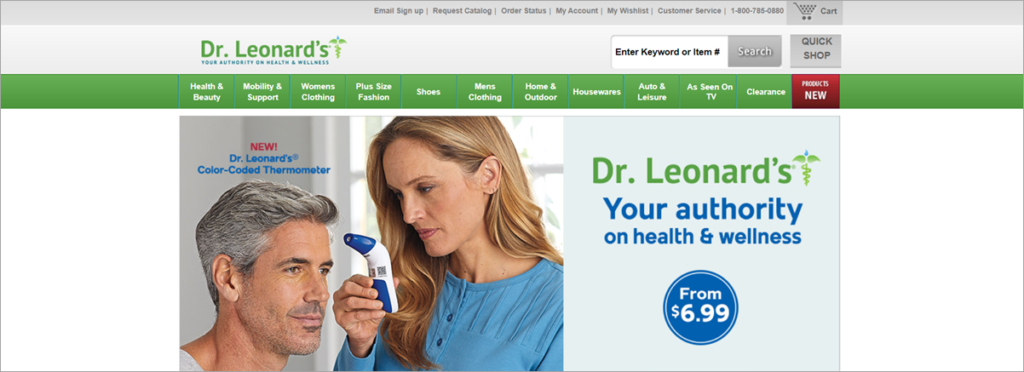 Dr Leonards Homepage
