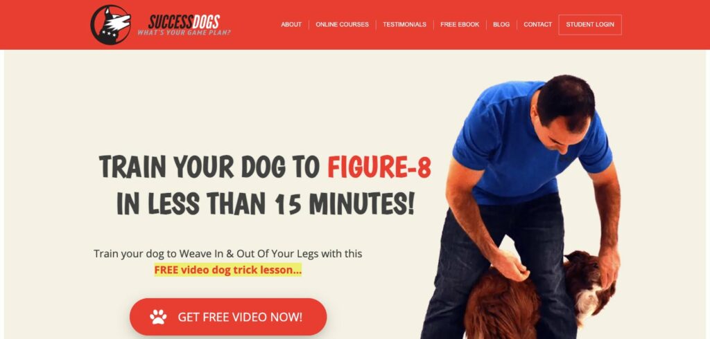 Success Dog Homepage